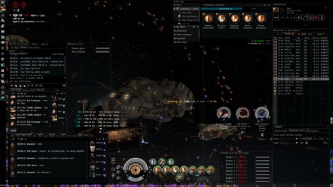 Capital ship combat is complicated!