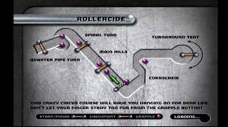 Rollercide course layout