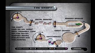 The Shaft course layout