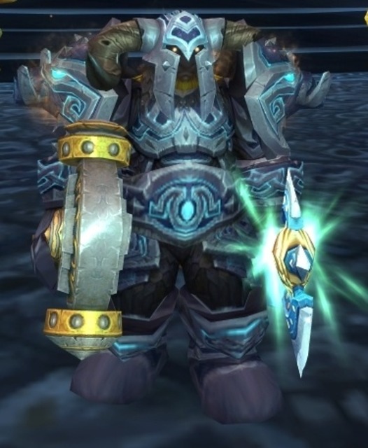  Murdain Bronzebeard inside Icecrown Citadel in World of Warcraft.