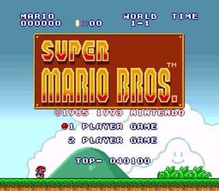 The newer, 16-bit introduction to the 1985 classic, Super Mario Bros.