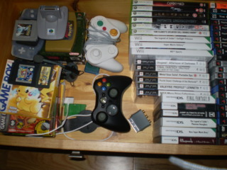 Another part. Oldschool, yo! The rest of my games are at my other house.