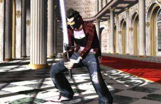 No More Heroes introduced the art of suggestive waggling to the Wii.