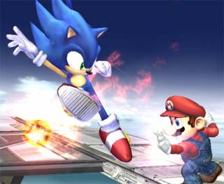 Mario and Sonic settle the score once and for all.