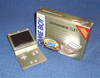 GBA SP - Gold