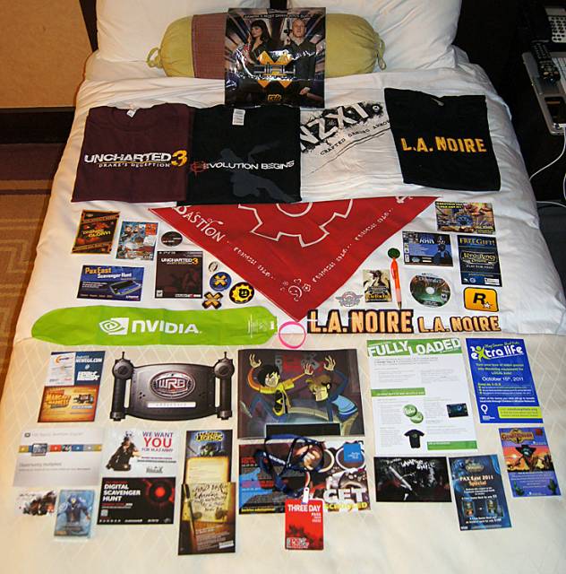 PAX East 2011 SWAG