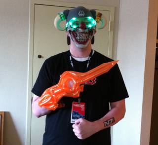 If you were to cosplay as PAX Prime 2011, this is what it would look like.