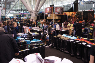 PAX East 2013's Merch Booth