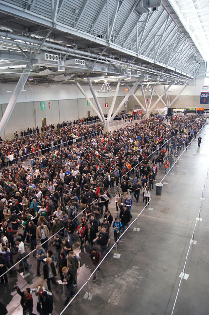 The unwashed masses of PAX East 2013.