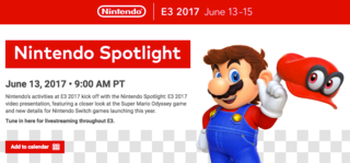 Get ready for the 5th Annual Nintendo E3 Not-A-Press-Conference.