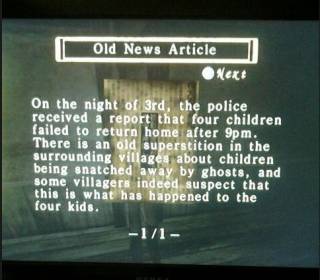 I think Fatal Frame is trying to say something about the state of journalism.
