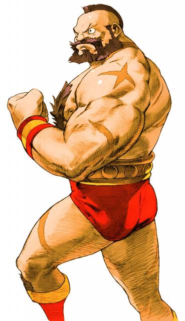 Come out and meet Zangief! Or, at least, play as or against him in a fighting game! 