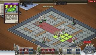 The game attempts to emulate the feel of a real life DND / Board game experience with tactical RPG elements.