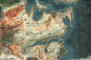 The map of Thedas