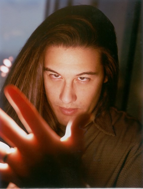 No man is perfect, but I think John Romero's long hair is perfect.
