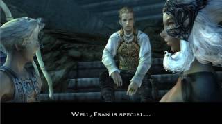 I wish I could pinpoint why the faces in FFXII were so unsettling. I guess because they didn't move much? Like they were photos stretched over the faces of polygonal models. Disquieting.