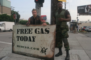 Would you accept free gas from these men?