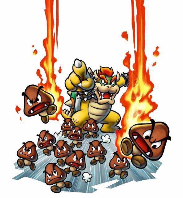 Bowser's 'Goomba Storm' Attack