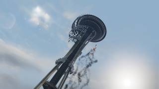 Look! The Space Needle! Welcome to Seattle, Delsin! (Uh...sort of.)