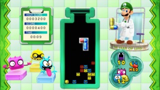 Luigi is the Dr. this time! And he's prescribing L-shaped pills!