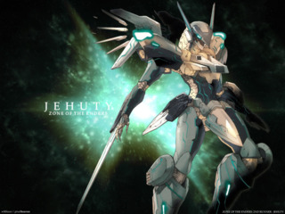 I thought real hard about including a screenshot of one of the MGS torture scenes, but I thought maybe that was in bad taste. So instead: Here's Jehuty, a cool mech from Zone of the Enders.