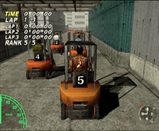 Racing forklifts was really silly. Working a day to day job had some Harvest Moon like charm to it.