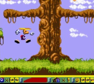 Most of Rayman's moves resembe the powers seen in the first Rayman game on 32-bit platforms.