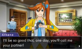 Ace Attorney character or Space Channel 5 character? Answers on a postcard to...