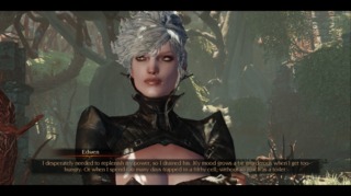 Edwen is budget Morrigan, from her ridiculous cleavage-y outfit to her acer...