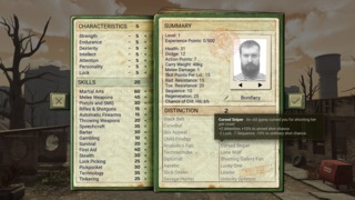 There are some interesting traits you can pick at character creation