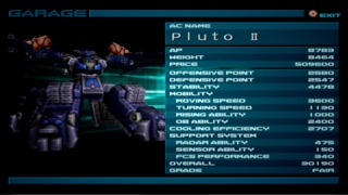 Pluto II: The Sequel to Pluto seen here with plasma cannon arms and two sets of missile launchers. This build in particular received a lot of iteration over the course of AC2, mostly because the game is damn hard. 