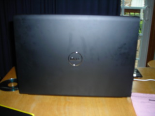 Backside of laptop