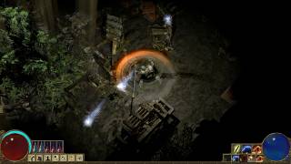 Path of Exile plays like you'd expect, with perhaps a little less polish.