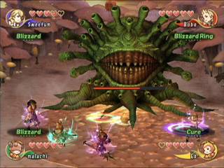 At least for me this boss fight was mostly just slashing the malboro a lot till it died. While also casting cure whenever my health was low.