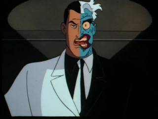 Two face represents duality within his own persona