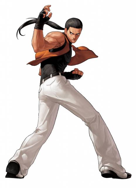 ...as well as the head of Robert Garcia of the Art of Fighting games.