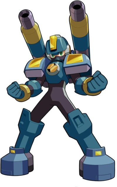 MegaMan in Chaos Napalm Soul form.