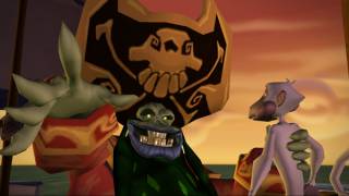 LeChuck and a monkey