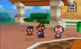 Goombario, Mario's first partner in the entire series.