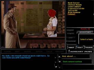 The signature interface for Tex Murphy games first appeared in UAKM.