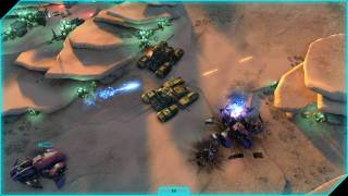 Fight tank battles in a new perspective in Halo: Spartan Assault.