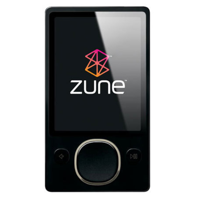 The Zune in question.