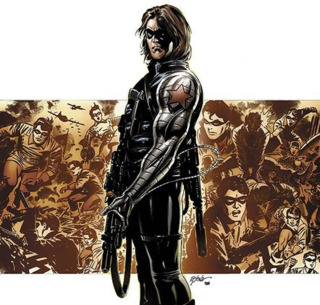 Bucky as the Winter Soldier 
