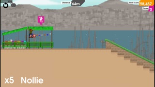 The Port is the most visually pleasant of OlliOlli's worlds.