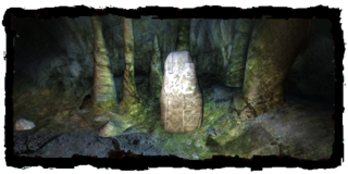 A Wayfarer's stone, which grants access to the crypts 