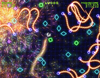 Geometry Wars, a truly abstract game