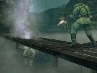 See that wood? You can shoot through that. Just another example of Snake Eater's commitment to attention-to-detail