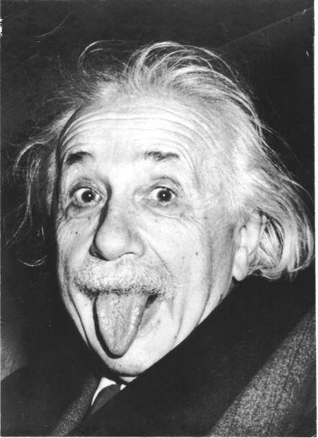 Modern technology allows us to guess what Einstein would've been like if he had played 'Games'.