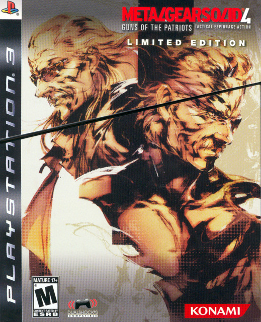 4. Metal Gear Solid 4