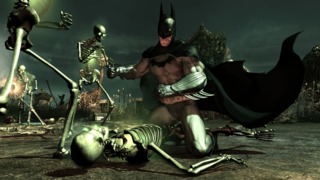 Skeletons. Oh, and some Batman guy.